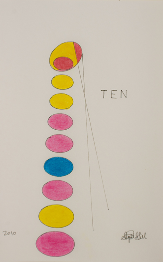 TEN, drawing,