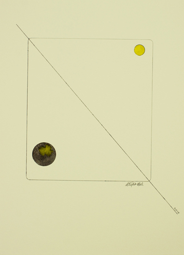 diagonal halved rectangle