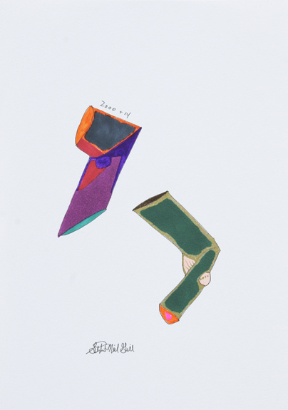 chromosomes, abstract drawing, stephen neil gill,