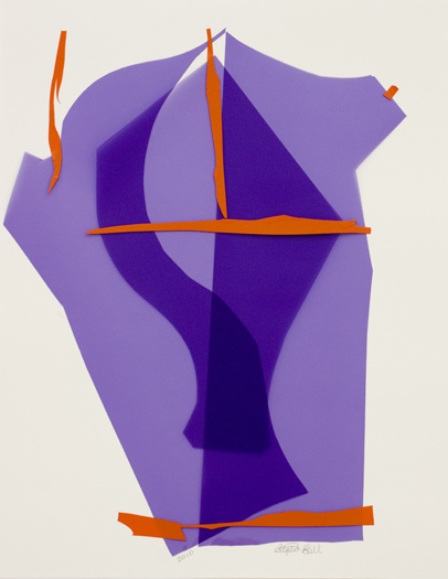 purple face,