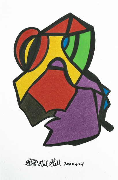 pablo picasso, stephen neil gill, roving eye,