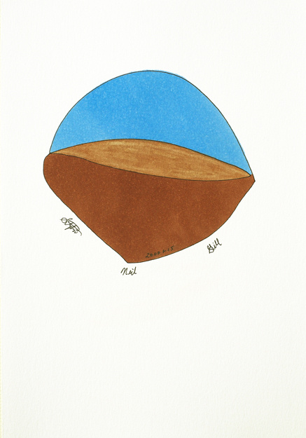 dome, blue,