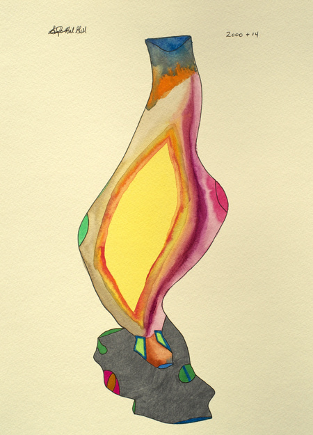 watercolor, painting, outsider,