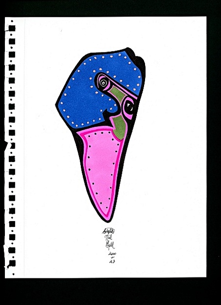 missing, nose, cubist, face