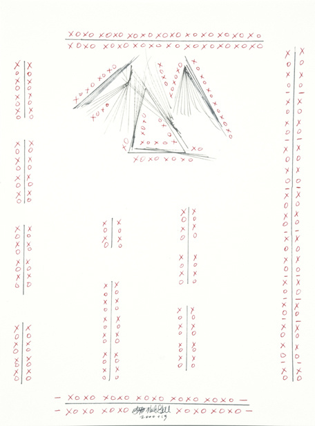 love triangle, sol lewitt, xoxo, kinetic,