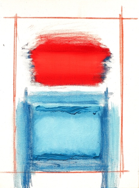 red, blue, orange,