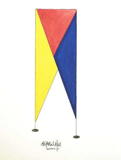 envelope, alexander calder, suction cups, balance,