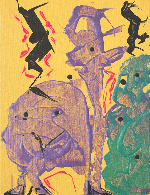 creatures, animals, metallic acrylic,