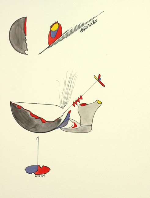 new, raw brut, bird