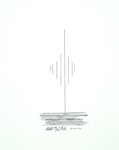 sol lewitt, lines, paper,