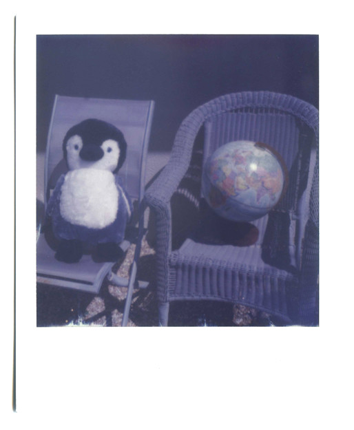 penguin, world globe, 