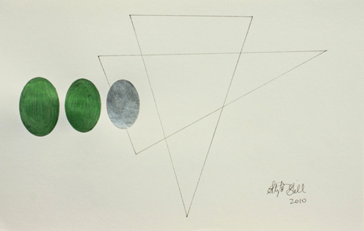 metallic marker