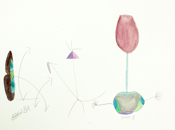 robot, red wine, drunk,