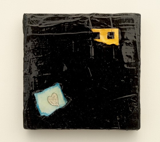 love squared, mixed media,