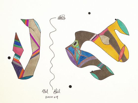 flatworm, frank stella, pop art,