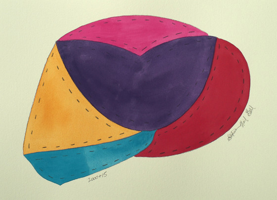organelle, ellsworth kelly, color block,