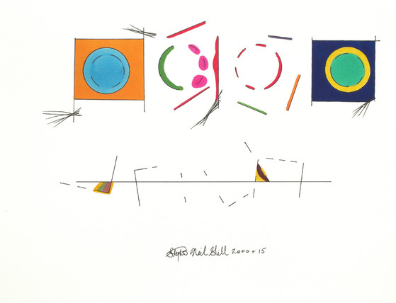 robert mangold, kenneth noland, joan miro, sol lewitt,