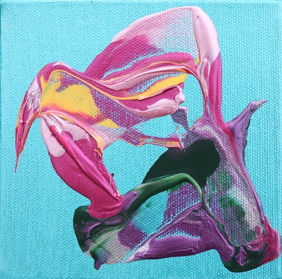 bird, horse, abstractart,