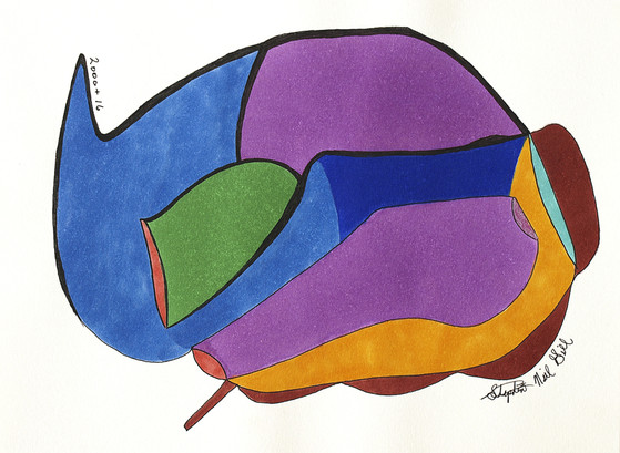 colorful, organelles, micro,