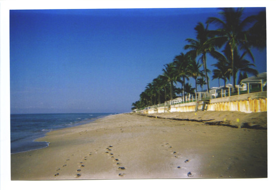 lantana beach, kodak 400 ultramax,